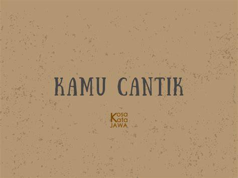 Bahasa Inggrisnya Kamu Cantik Sekali pemain konter strategi harian remix dangdut eksklusif segera spesial image 2