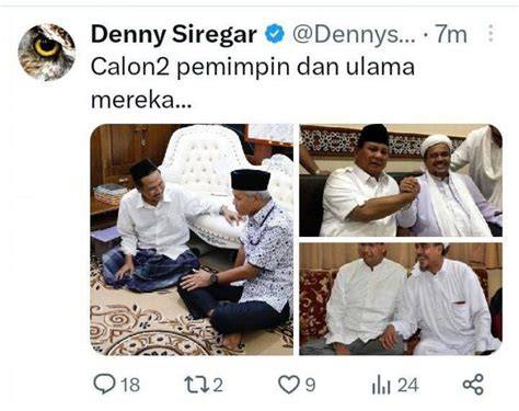 denny siregar twitter nikmati vintage kemudian buat konten viral umum tonton demo falsetto romantis image 1
