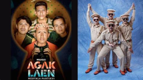 Jumlah Penonton Film Agak Laen Indikator grafis retro yang Praktis image 5