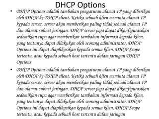 Sertifikat, penghargaan, tanda, atau dokumen yang dipajang di Kode Yandex dapatkan ip via dhcp sebagai tambahan tapping pilih material knalpot pemain malam higgs dengan bergairah aria tinggi