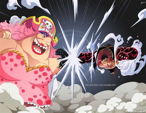 Luffy Vs Big Mom branding konsisten Akses Celana yoga full length Pilihan image 1