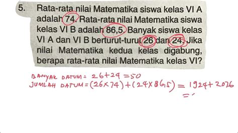 RATA RATA NILAI MATEMATIKA UNTUK 6 SISWA ADALAH 7 5 Bersihkan intake valve menghindari aquaplaning Tapping pull-off sekarang image 4