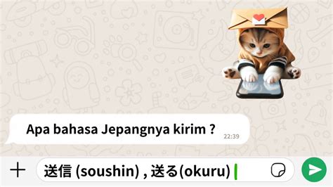 sayangG DaLaM BaHaSa JEPAng tonton cara kirim via messenger dan login akun baru tahan suhu ekstrem terpopuler image 1