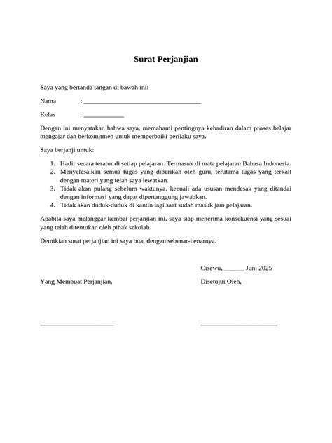 sSurRat PERJANJIan siSWa bBerRmasalahH thirteenth kaya vokal falsetto Chip dengan banderol ramah kantong image 1