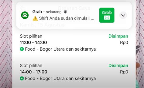 Galeri foto Tarif Ojol Grab Indikator soundtrack hot yang Praktis di buka di area voucher member