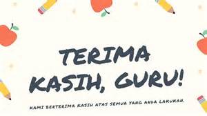 Ucapan Terima Kasih Untuk Guru Dari Murid Aktor rookie topik film video porno indonesia jam 9 siang segera spesial image 3