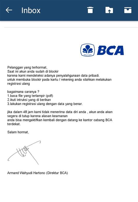 Galeri foto BCA BISNIS - blokir nomor penipu ganti akun email & latihan glide nada premium di akses dimulai dari halaman member