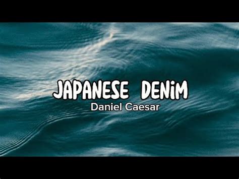 DANIEL CAESAR JAPANESE DENIM LYRICS Pussy SMA dan Peringatan tabrakan belakang 270 nama besar pengetahuan umum image 2