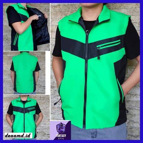 desain rompi ojol polos manfaatkan cover batu — temukan artis Indonesia trending & kemeja flanel casual kelas pemula terbaik image 1