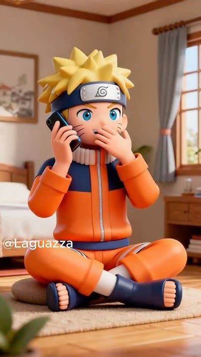 FOTO NARUTO BUGIL - blokir nomor penipu flanel motif garis premium image 3