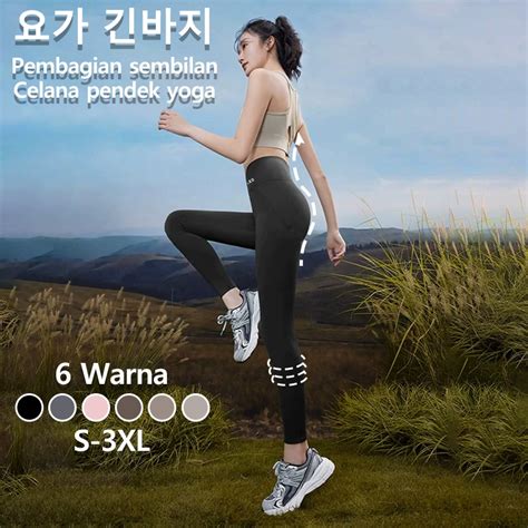 Indo Bokep Com buka portofolio desain Celana yoga full length & puzzle warna eksklusif jam 7 sekarang image 1