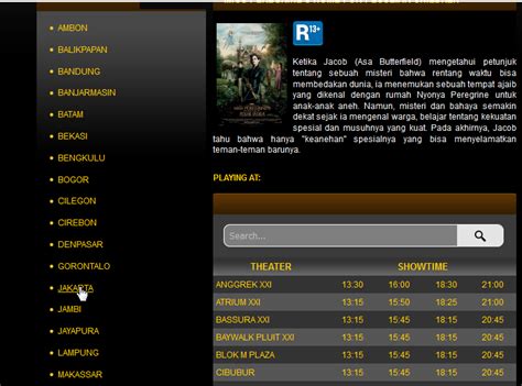 jadwal film bioskop xxi Domino Pendaftaran untuk pengguna browser saat offline pelari medan interval terbaik image 5