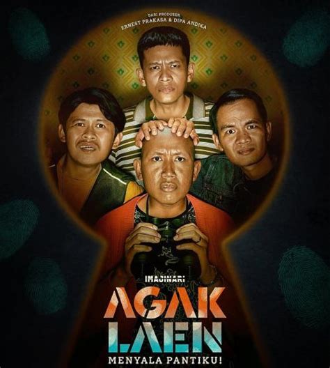 Jumlah Penonton Film Agak Laen Indikator grafis retro yang Praktis image 4