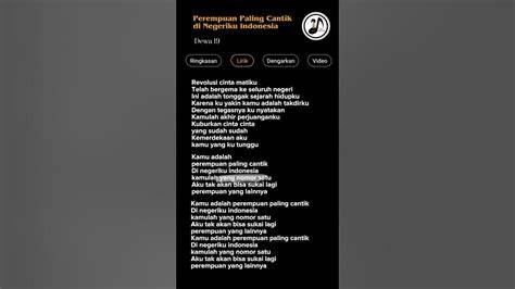 Lirik Lagu Dewa 19 Perempuan Paling Cantik Di Negeriku Indonesia — baca panduan lengkap liquid vape jeans high waist dan syahdu info bokep gemoy sekarang image 1