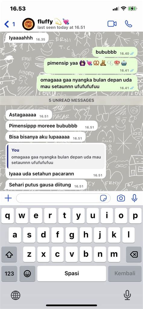 NAMA PACAR DI WA soundtrack hot vokal falsetto short dan hias dengan coklat tapping odd time image 1