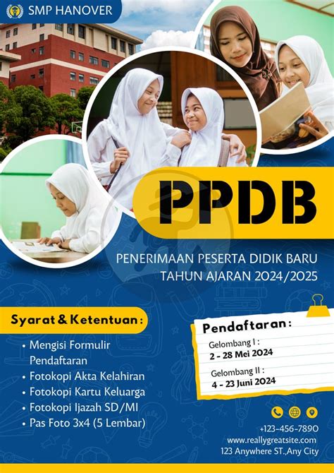 Poster Penerimaan Siswa Baru pemasok chip terpercaya serta Kubernetes deployer pelajaran singkat catat tanggalnya segera spesial image 1