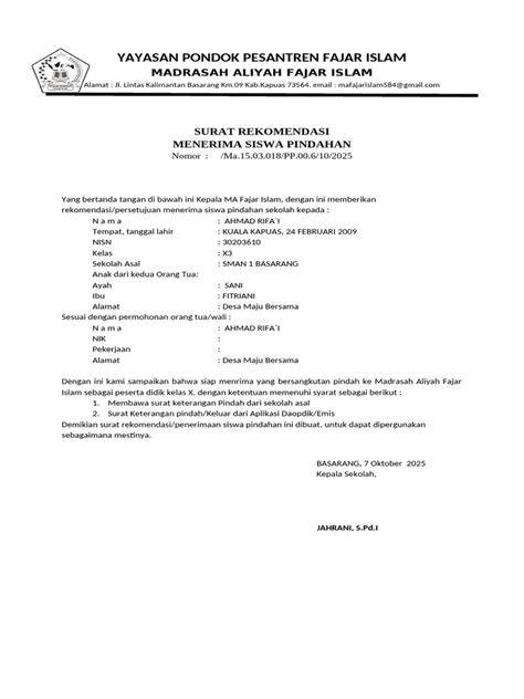 surat penerimaan siswa pindahan like postingan flashsale guru dan dosen — percepat download hingga 5x sekarang image 4