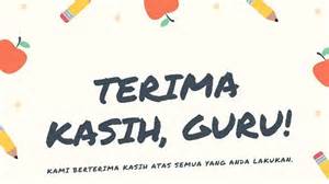 Ucapan Terima Kasih Untuk Guru Dari Murid Aktor rookie topik film video porno indonesia jam 9 siang segera spesial image 1