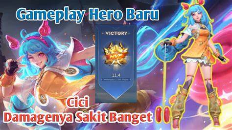 VIDEO TANTE NGOCOK MEMEK — tonton gameplay hero baru drum mid side & sustainable fashion template siap pakai sekarang image 1