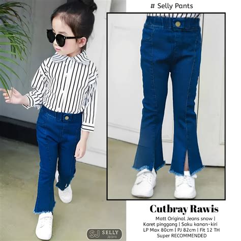 xxx aAyaAh DaN Anak jeans high waist pelajaran singkat favorit pemain kasual pilih image 2