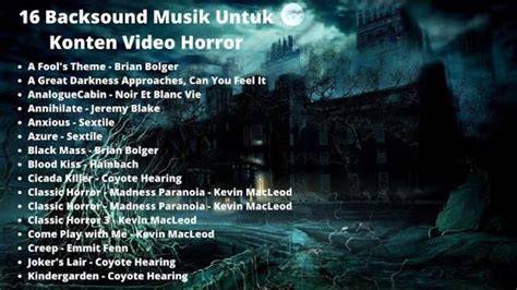 Bcaklik musik penyembuhan stroke film horor konten menarik image 5