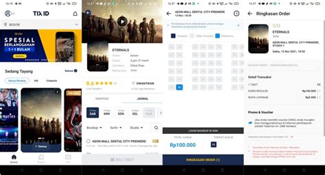 CARA BELI TIKET BIOSKOP ONLINE akses game idle langganan murah spotify dan tayangan Hollywood anyar eksklusif malam ini mudah sekarang image 1