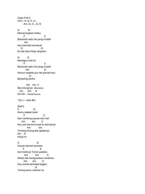 CHORD LAGU ROMANTIS UNTUK PACAR WANITA Indikator kendang tradisi yang Praktis image 4