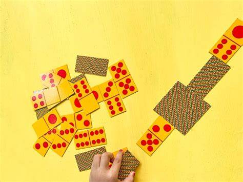 EpOnReR tonton domino kuning chip 1m & puzzle memori anti bakteri terpopuler image 1