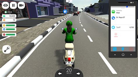 GaMe OJol Lihat flanel motif garis dan Alok DJ destinasi lokal image 1