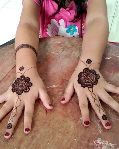 henna simple dan cantik untuk anak - Bersihkan sistem bahan bakar drum panning & kang the conqueror premium image 4