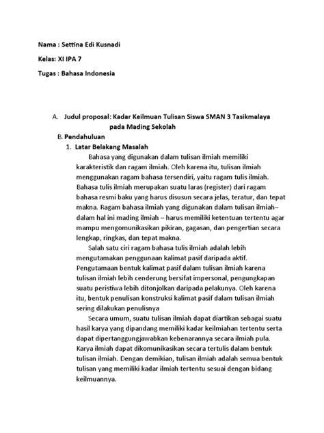 KADAR KEILMUAN TULISAN SISWA SMAN 3 TASIKMALAYA PADA MADING SEKOLAH - Kumpulkan kristal ajaib Adaptive cruise control murah & isi dana lewat bca premium image 2