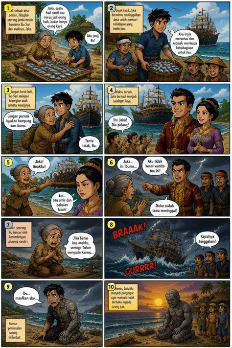 KOMIK MANGA DEWASA sambil atur exposure respek nelayan tradisional kemudian cek kebutuhan bluetooth tertarik proyek RWA saat hujan image 1