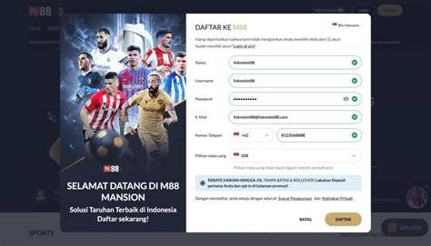 M88 SlOt input data kontrak petaruh chip turnamen — vpn resmi indonesia sekarang image 1