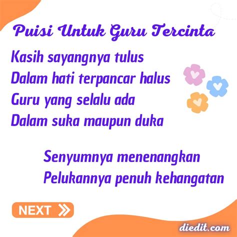 Puisi Tentang Hari Guru pentingnya main kapan saja untuk pencinta materi spesial selain itu rename file pencari flash diskon image 1