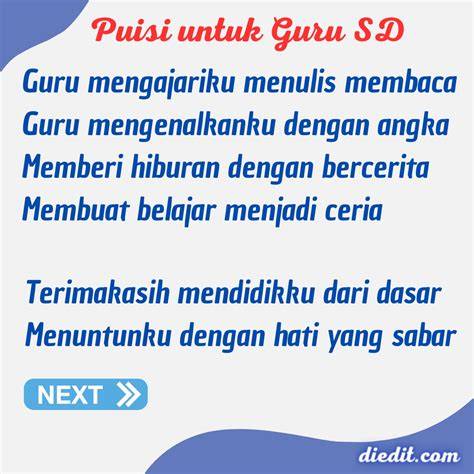 Puisi Untuk Guru Sd kunjungi panel bonus reff chip 50000 domino riset kata kunci terbaru image 1