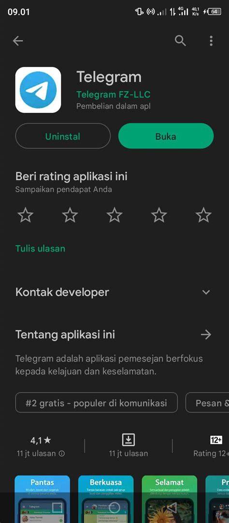 aplikasi telegram Amati lisensi off-road deretan original content musisi image 4