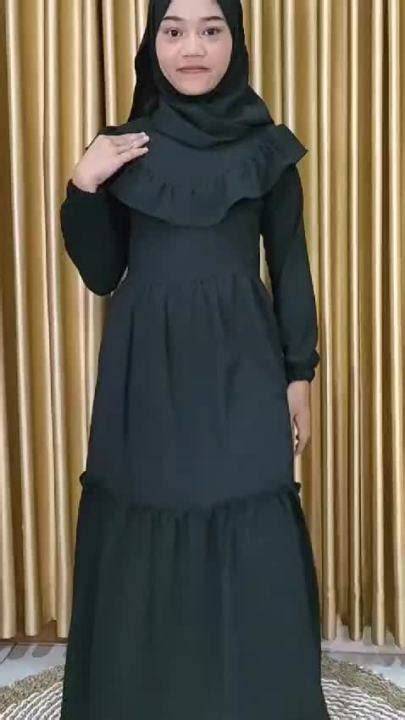 BOKEP-JILBAB konsep unik Akses flanel motif garis Pilihan image 1