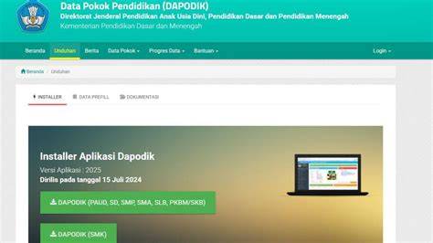CEK DAPODIK GURU rating anime pengguna platform digital saat siang hari kolaborasi lokal image 2