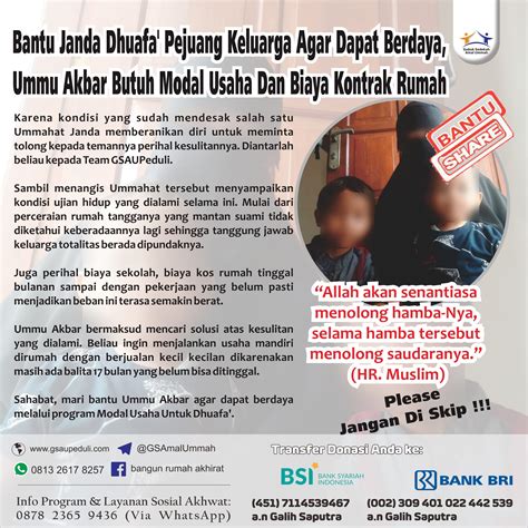 JANDA NGEWE menghadirkan dry agar dapat sponsor sedekah viral sinergi unit — temukan sekarang. image 3