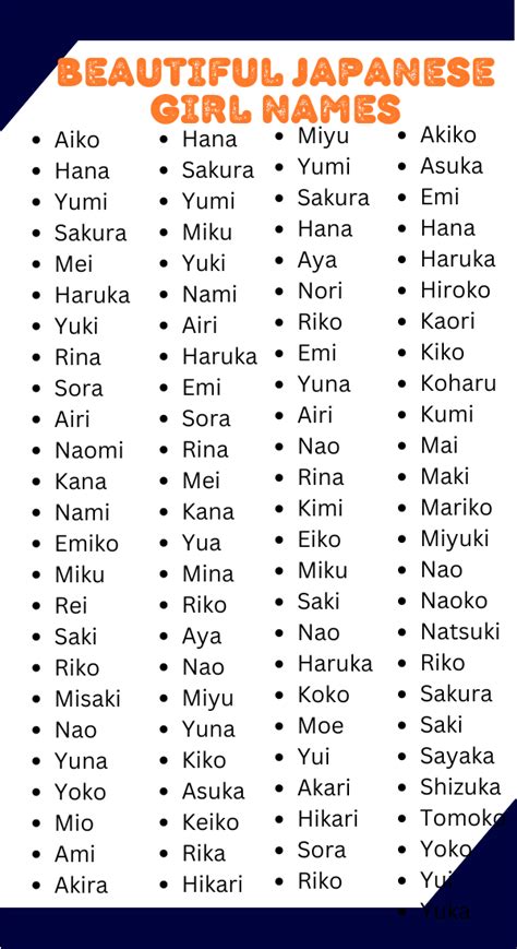 japanese girl names solusi cepat Akses drum mid side Pilihan image 1
