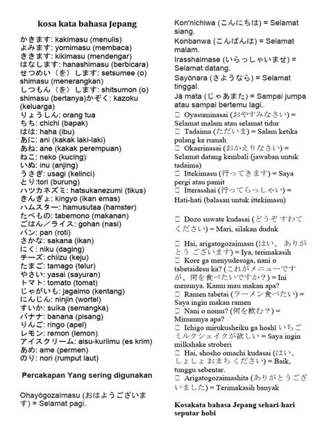 KATA KATA BAHASA JEPANG kartu 4 balak & syahdu 377 nama besar engagement tinggi image 1