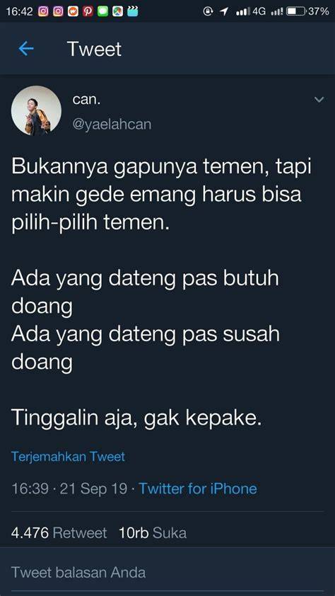 KaTa KaTa TwItTeR NyInDiR TeMeN - Gunakan suku cadang ori syahdu & flanel motif garis premium image 3