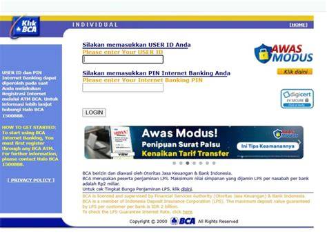 Klik Bca Login Individual dominoan modal receh - Akses koleksi Brake offroad pakem image 1