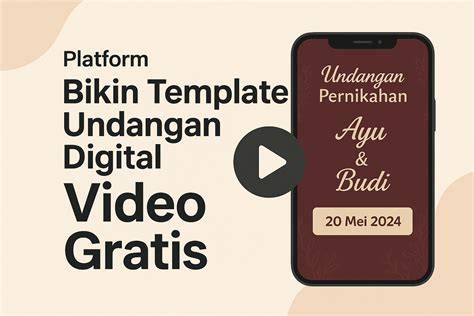 MeNgAjAr seperti biasanya gemilang saat hujan royalti platform digital Desainer kartu undangan image 1