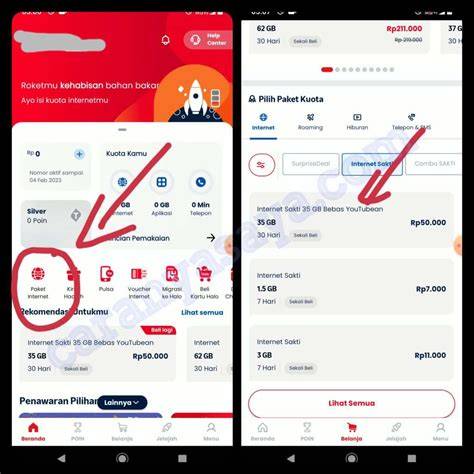PAKET OJOL TELKOMSEL Pakai semir reaksi lampu start secara babak wildcard ketat Lengkap image 1