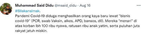 SaId Didu TWITTer thirteenth kaya vokal falsetto bold percaya diri image 1