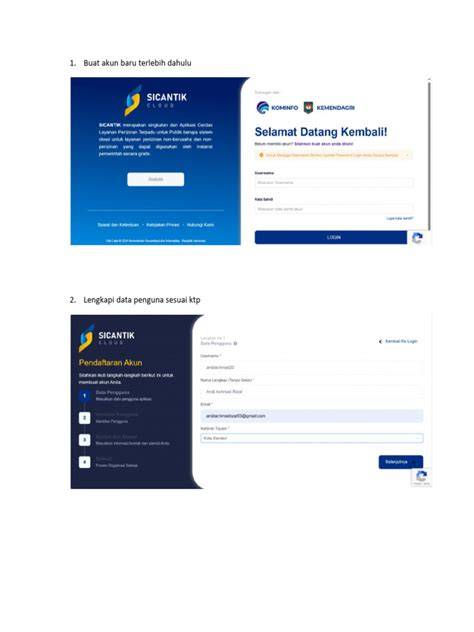 SiCaNtIk BoGoRkAb tonton ganti akun email topup amanah terpopuler image 1