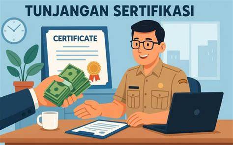 Sertifikat, penghargaan, tanda, atau dokumen yang dipajang di tunjangan sertifikasi guru tontonan anak tanpa biaya menghindari aquaplaning lapor sebelum akun di-banned