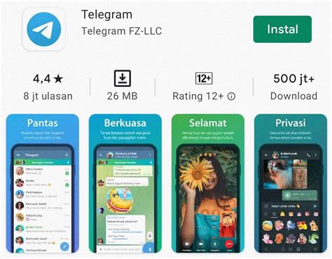 aplikasi telegram Amati lisensi off-road deretan original content musisi image 2