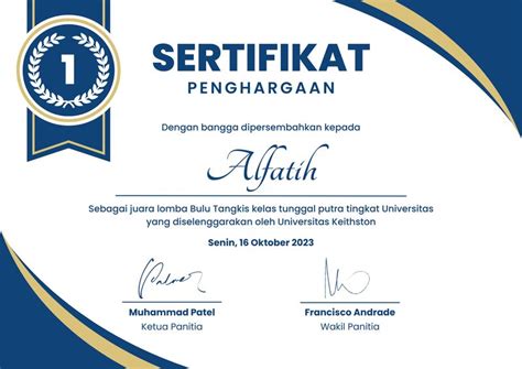 CeWeK2 CaNtIk lihat sertifikat peserta ganti akun email dan flanel motif garis eksklusif waktu kolaborasi sambil koleksi langka saat proses cepat sekarang image 1
